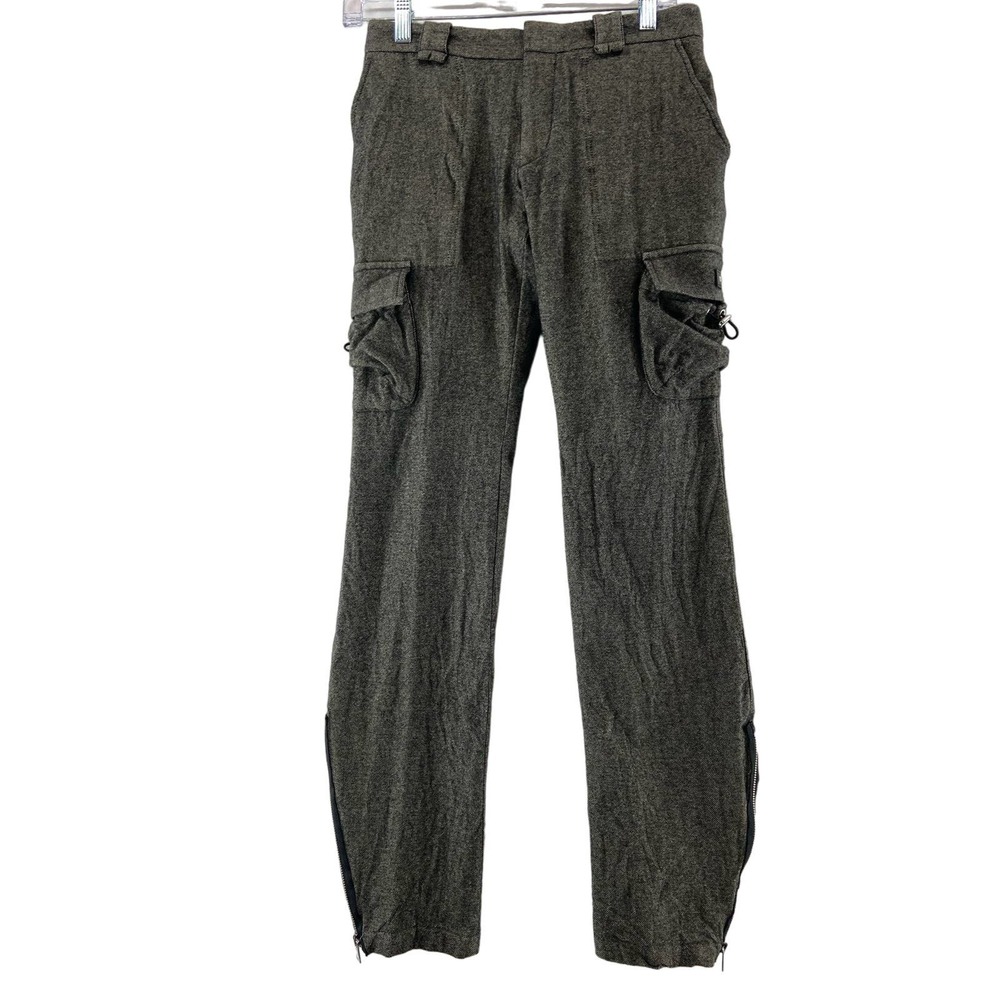 Coperni Gray Wool Blend Cargo Pants Size 2